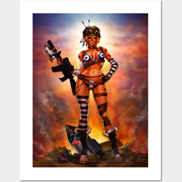 Tank Girl Special Minimal Clothing Wall Art by Aventi